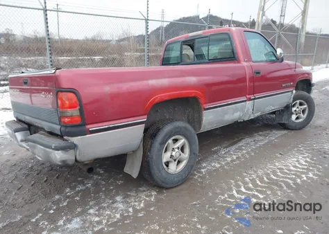 1997 Dodge Ram 1500 Lt из США, поврежденный, VIN 1B7HF16Z0VS172103